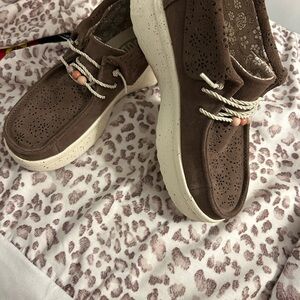 Hey Dude Brown Women's Casual Shoes